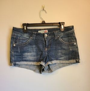 Paris Blues Jean Shorts